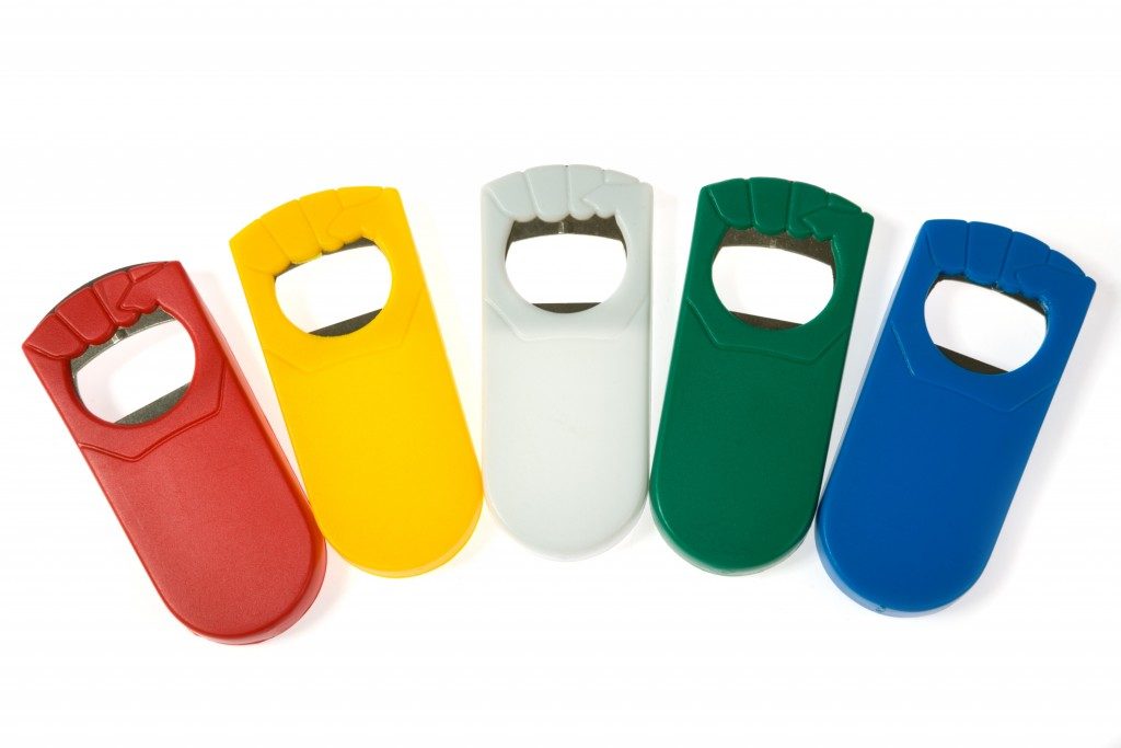 plastic bottle opener for promotional products